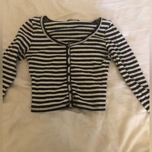 Brandy Melville Button Long Sleeve